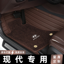 Exclusive modern all-encompassing car footbed Ssonata winning l Sonata ix35 Irant ix25 Carpet Car Mat