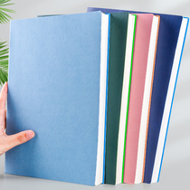 a4 notebook thick book super thick simple College student thick notebook retro literary soft skin a5 diary ins Wind postgraduate entrance examination special blank book Cornell exquisite large notebook