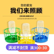 CM tortoise lizard reptile feeding tray food basin automatic drinking water fountain feeding basin water feeder automatic water storage tray