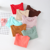 (limited-time flush) white undershirt womens dress inside lap 2022 Spring loaded new pure cotton long sleeve T-shirt blouse