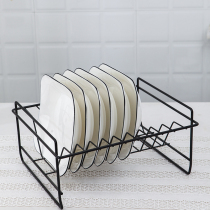 Ceramic plate 6 sets of creative simple household dishes steak plate square plate tableware set dumpling plate