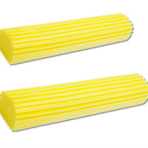 Folding rubber cotton mop head Absorbent sponge mop head replacement pier cloth head Sponge head Narrow mouth universal 28CM