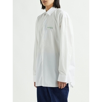 Classic section] Raf Simons mens loose embroidery fu silk shirt NAP NET-A-PORTER quite special