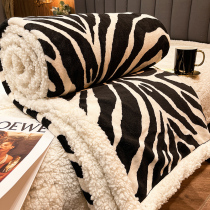 Blankets for Winter Beds Girls Winter Dorm Coral Fleece Blankets Thickened Premium Blankets ins