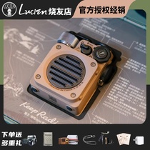  Elvis radio Wild mini outdoor Bluetooth waterproof multi-function audio Mini small speaker Little Prince record player