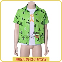 Spot One punch Superman 2 Qi jade Teacher cosplay Clothing Wool Shirt Oppai Round Collar T-shirt Daily