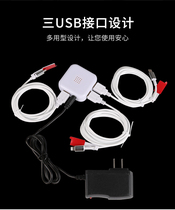 Multi-channel mobile phone anti-theft device Huawei Xiaomi display stand support one drag four six eight flat alarm vertical promotion