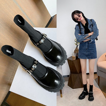 Thick Bottom Socks Boots Woman Spring Autumn 2021 New Black Fashion Short Boots Knitted Stretch Slim Boots Even Socks Mary Precious Shoes