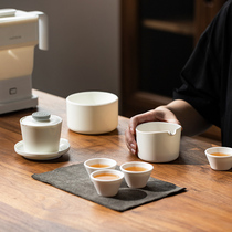 Taofu fast guest Cup food grade PP car outdoor portable bag kung fu travel tea set set a pot of four cups