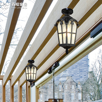 Courtyard Lamp Outdoor Waterproof Home Veranda Garden Large Doorway Balcony Cool Pavilion Pavilion Kiosk Modern Eurostyle Chandelia