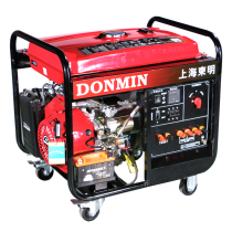 Dongming DONNMIN single three-phase and other power 5kw emergency backup petrol generator DMDS6500CXD-GT