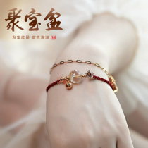Phoenix Nirvana Red Rope Bracelet Female Simple Fine Color Ghost Ben Year Handmade Woven Rope Ethnic Jewelry