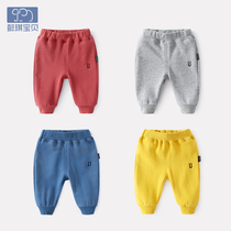 Baby Beats Bottom Pants Spring Autumn Pure Cotton Male Baby Harun Pants Spring Outwear Big Pp Pants Woman Baby Pants Spring Dress