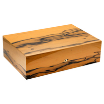 French original imported Adible ELIE BLEU solid wood log cigar moisturizer box 110