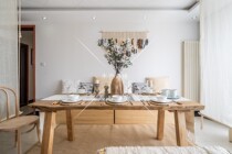 Nordic Log Table Natural Side Desk Original Eco Solid Wood Dining Strip Table Clothing Shop Wood Table Middle Placed