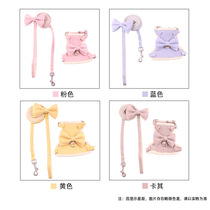 New Pets Chest Back Traction Rope Kitty Chest Braces Artificial Cat Vest Type Nylon Traction Rope Factory