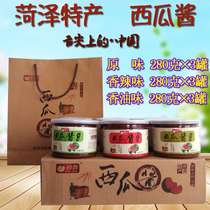 Shandong specialty Heze authentic Yulu Watermelon sauce bean paste chili sauce soybean paste 280g × 9 bottle gift box