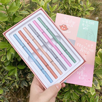 1 5mm very fine eyebrow pen Li Jiaqi recommends waterproof and lasting non-dizziness beginner six-color set of wild eyebrows