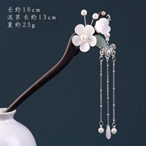 Hairpin Ancient Wind Tassel Ebony Womens Hair Accessories