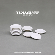 Miniature food play simulation plate tableware ob11 doll house scene decoration soldiers hand-made props accessories model diy