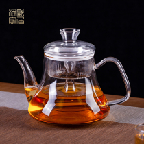 Lowe thickened large-capacity glass cooking teapot tea tea single pot set kettle electric pottery stove high temperature resistant household