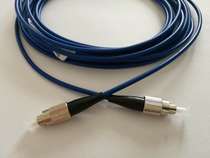 FC-FC armoured fiber jumper 5 m round swivel round sheathed fiber jumper