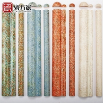 Ceramic tile corner edge strip kitchen bathroom wall tile Ohm corner bag trimming decoration Press strip waist line antique brick