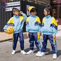 Primary school uniforms British style childrens class clothes autumn kindergarten Garden clothes spring and autumn clothes into the kindergarten photo games performance