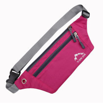  Fanny pack mens and womens multi-function large-capacity water repellent and wear-resistant outdoor sports mobile phone wallet Oxford cloth cash register bag