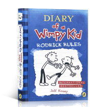 (send audio) English original novel Diary of a Wimpy Kid Rodrick Rules 2 Little fart children Diary 2 teenagers small and medium