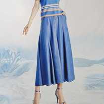 Spring and summer clearance Taiwan brand womens clothing Hong * Xiu nv skirt 227B