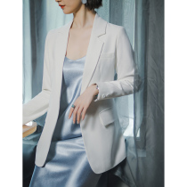 Van White small blazer women 2021 autumn new commuter slim designer niche quality womens clothing