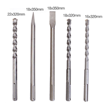 Five pit drill bit 58 gasoline pick machine special drill bit 16 18 22 22 25 28 30 pointed pick flat pick