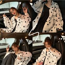 Temperament Aging Harness with dress in dress The length of the dress in a dress shirt Two sets of women 2021 spring new sets