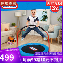  American little Tektronix happy little trampoline Childrens trampoline Household baby toy jumping bed Indoor outdoor jumping bed