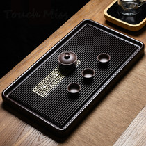 TOUCH MISS Taiwan electric bakelite solid wood tea tray Simple Kung Fu tea set Tea sea large household light luxury tea tray