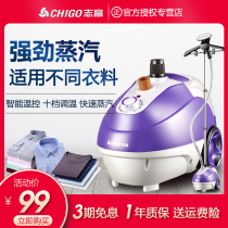 Zhigao hand-hanging ironing machine Household steam iron ten-speed temperature adjustment vertical ironing machine Ironing clothes hanging iron