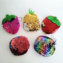 Mermaids bright change bag fruit-in-pack zipper headphone