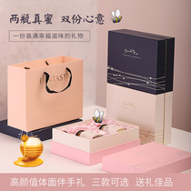 Normal delivery honey gift box gift gift to best friends and friends natural locust flower Linden tree honey holiday gift