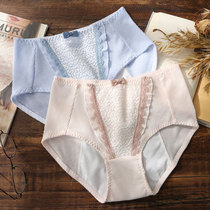 Physiological underwear women menstrual period leak-proof cotton crotch girls menstrual period fake sanitary pants Big Aunt safety underwear head