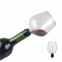 Red Wine Glass with Silicome Drink Directly from Bottle cup