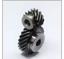 45 degree helical gear Helical gear 1 mode to 3 mode No 45 steel large torque can replace the bevel gear 90 degree drive