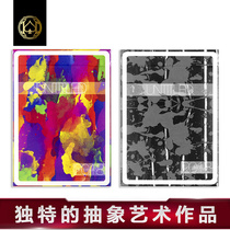 Huiqi import collection poker tide card Untitled unnamed flower cut creative art card playing card