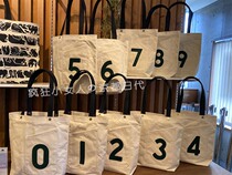 Izawa Shinaburo Canvas Bag Lucky Digital Hand bag Shoulder Bag Digital Bag Japan