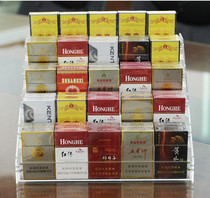 Smoke shelf Commissary shopping mall cigarette cabinet display cabinet small shop for drinks chewing gum desktop small smoking rack