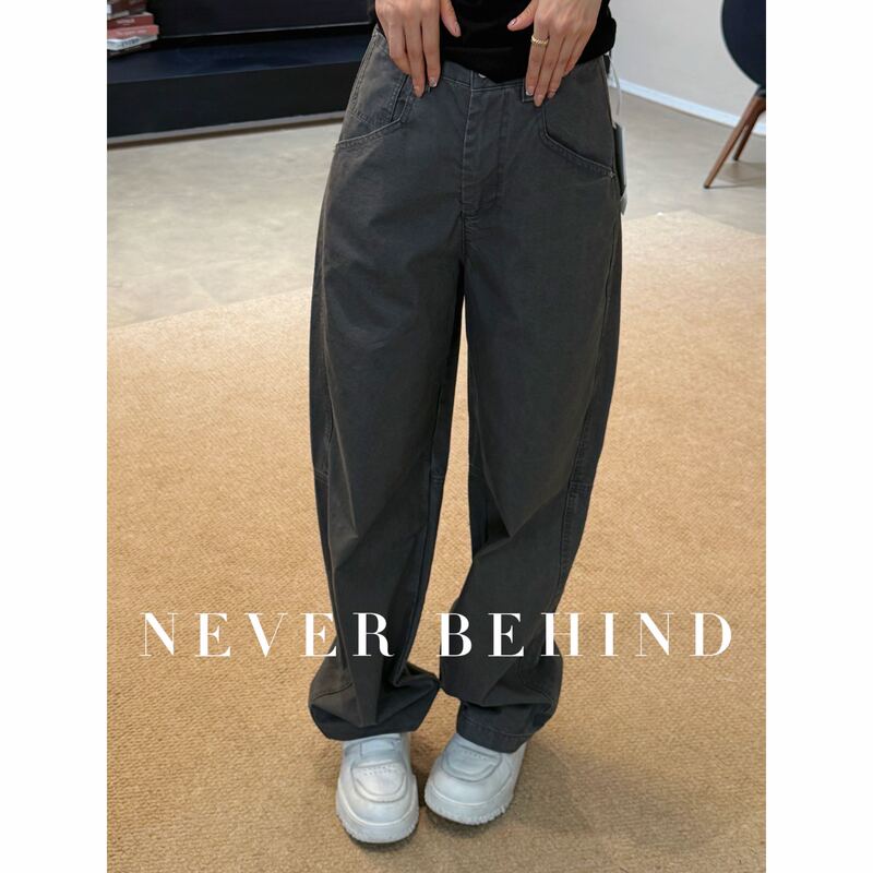 3.24 Never Behind Retro Versatile Jeans