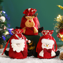 Christmas gift bag Apple bag Christmas Eve Santa gift bag candy box ping fruit packaging bag