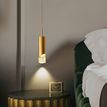 Net red light extravaganza with small chandelier single head creative personality modern minimalist Nordic restaurant bar desk Bedroom Bedside headlights