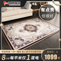 Sanshun warm carbon crystal floor heating pad electric heating floor color leather carpet modern simple household warm foot pad 150*200