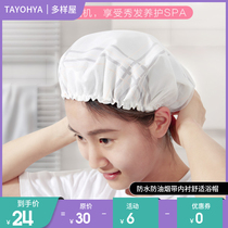 Multi-house shower cap Kitchen cleaning bathing women waterproof anti-fume anti-dust soil hat headgear Womens hair care
